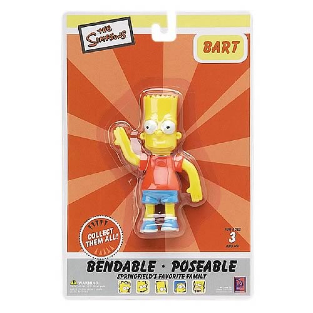 Bart - The Simpsons - Poseable - 10,5 cm