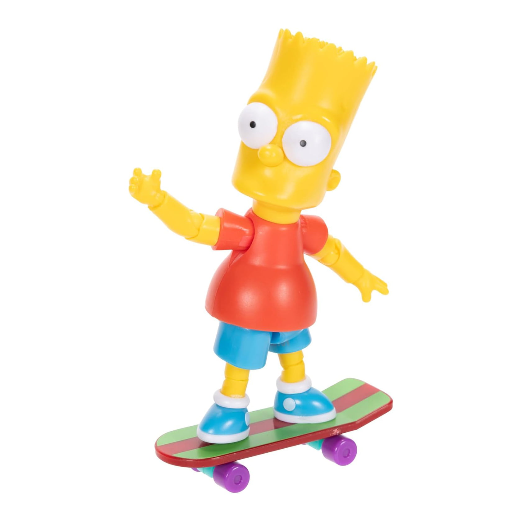 FIGURA ARTICULADA - OS SIMPSONS - BART COM SKATE