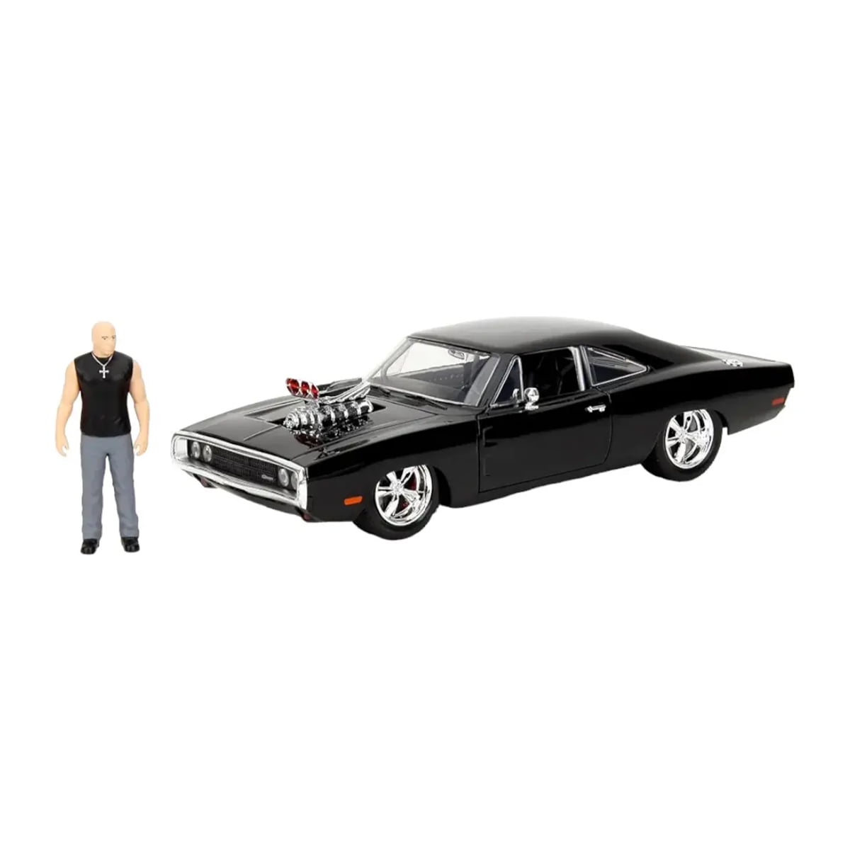 CHARGER R/T - VELOZES E FURIOSOS - COM BONECO DOM - 1/24