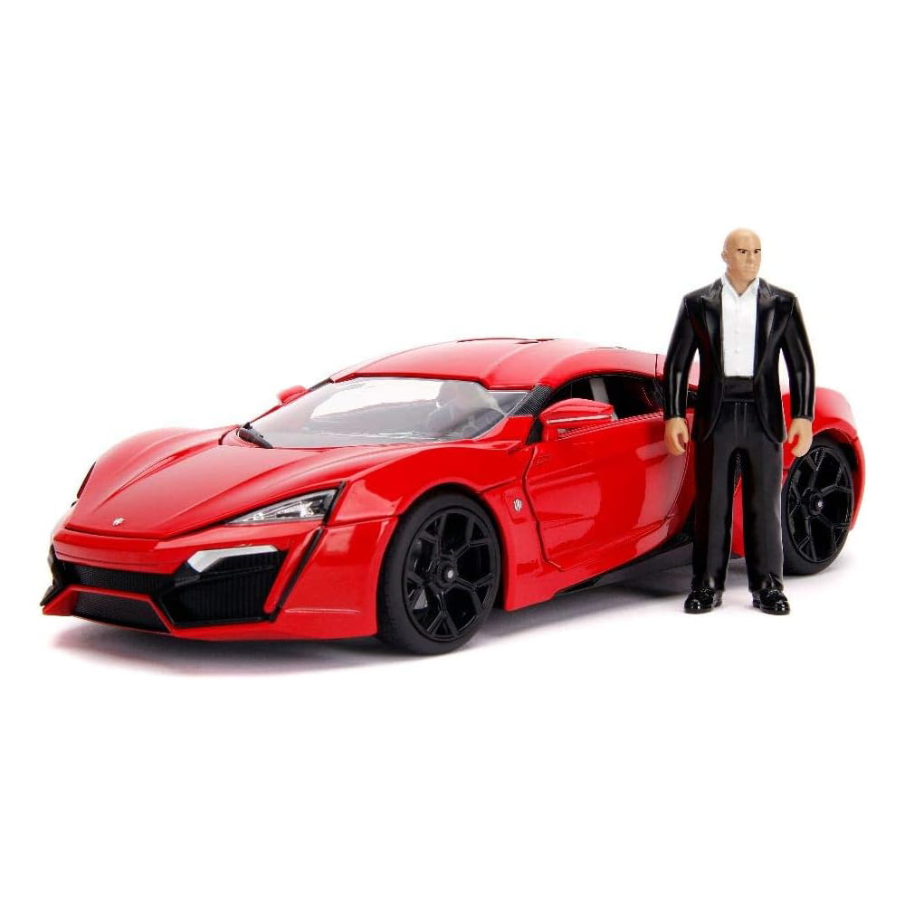 LYKAN HYPERSPORT - VELOZES E FURIOSOS - DOM COM BONECO - 1/18