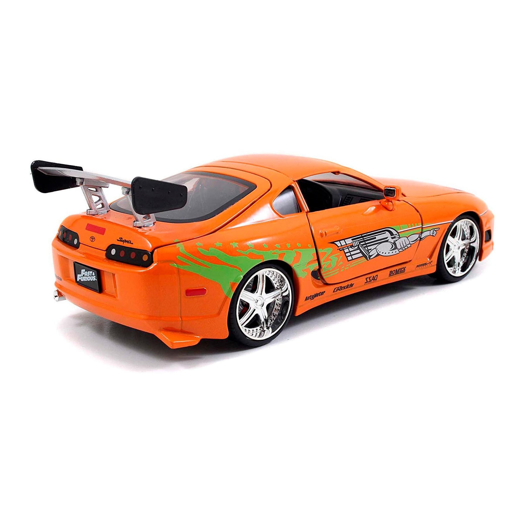 TOYOTA SUPRA VELOZES E FURIOSOS BRIAN COM BONECO 1/24