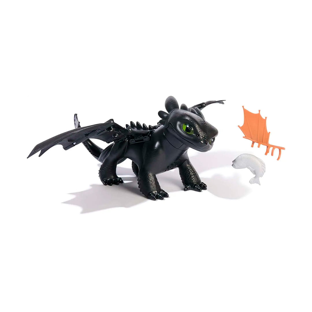 COMO TREINAR O SEU DRAGÃO - ARTICULADO E COM SOM - BANGUELA  -  23 CM - SPIN MASTER 