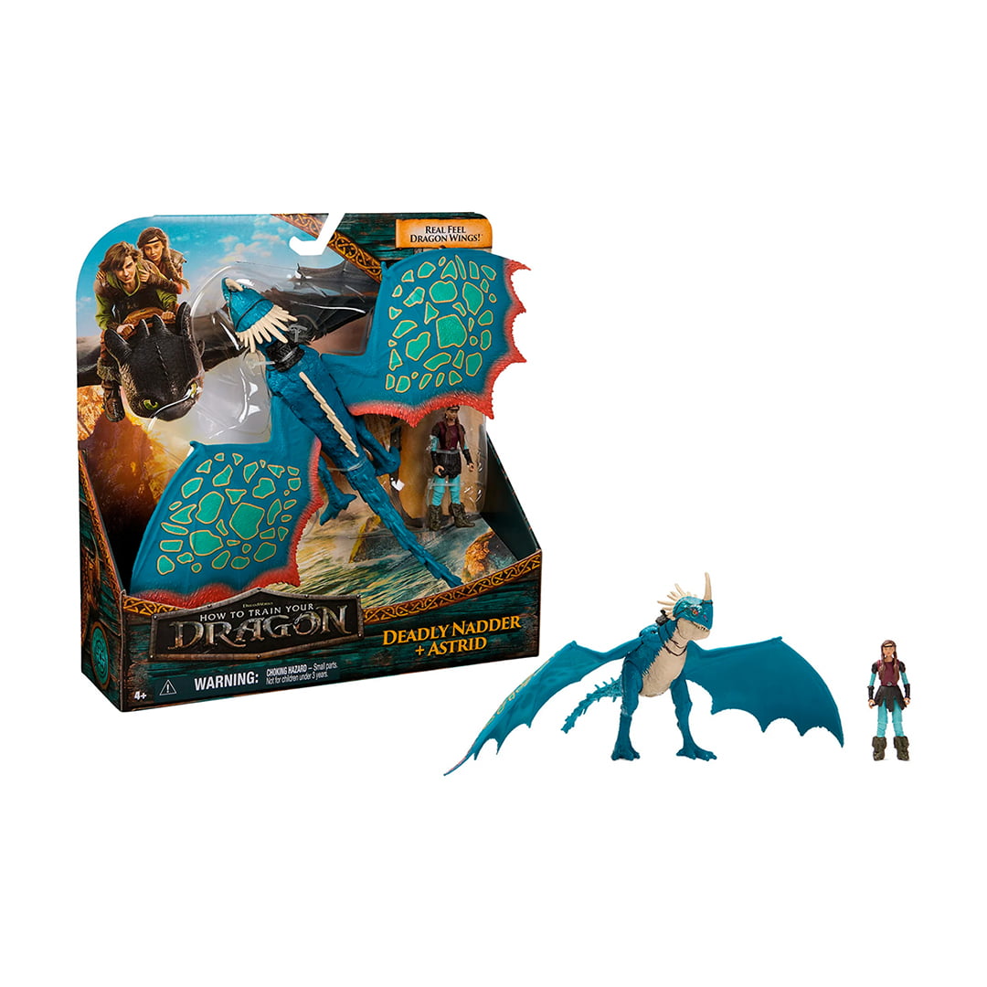 COMO TREINAR O  SEU DRAGÃO - BONECA  ARTICULADA - TEMPESTADE E  ASTRID - SPIN MASTER 