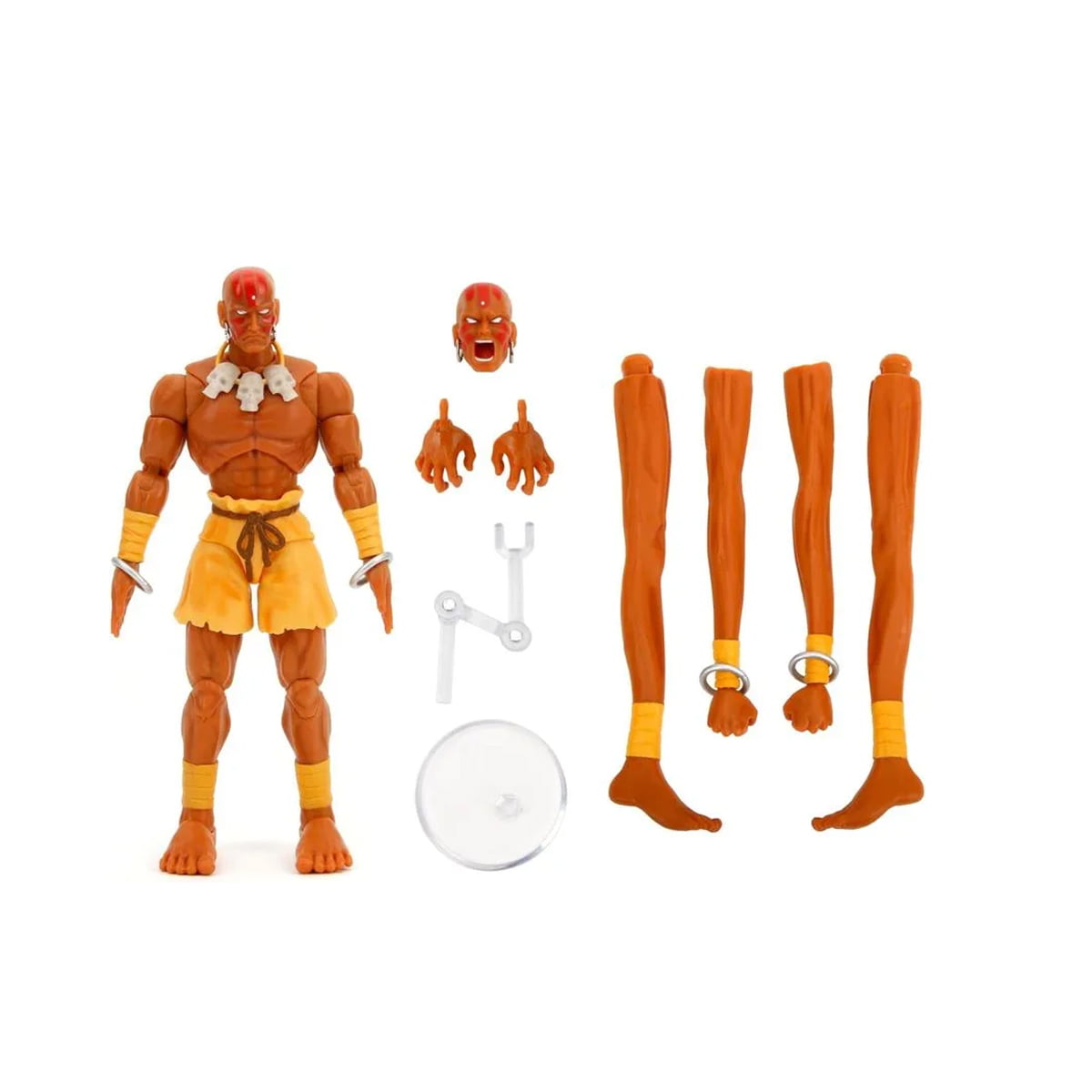 ULTRA STREET FIGHTER II - BONECO - ARTICULADO - DHALSIM - COM ACESSÓRIOS