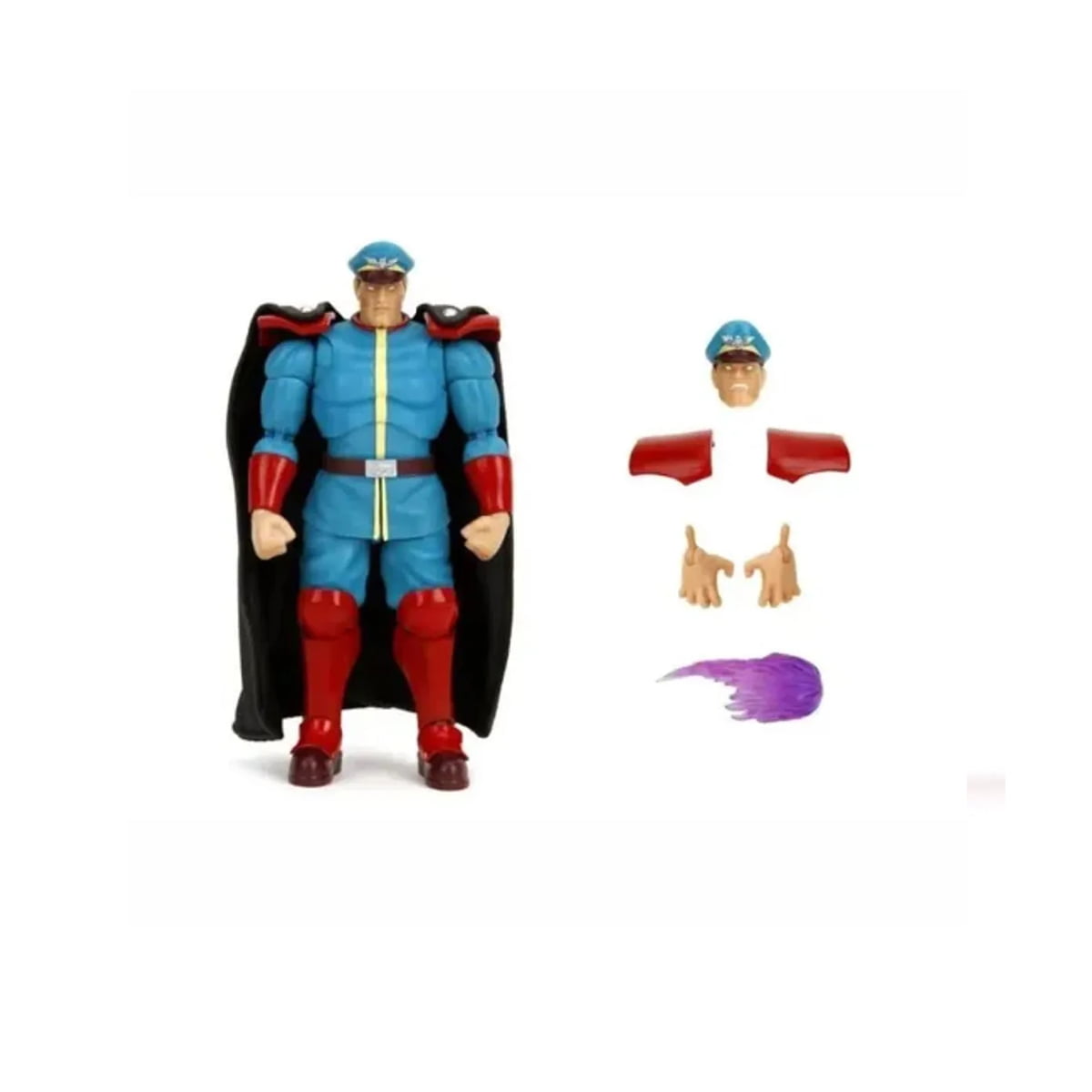 Ultra Street Fighter II - BONECO - ARTICULADO - M. BISON - COM ACESSÓRIOS 