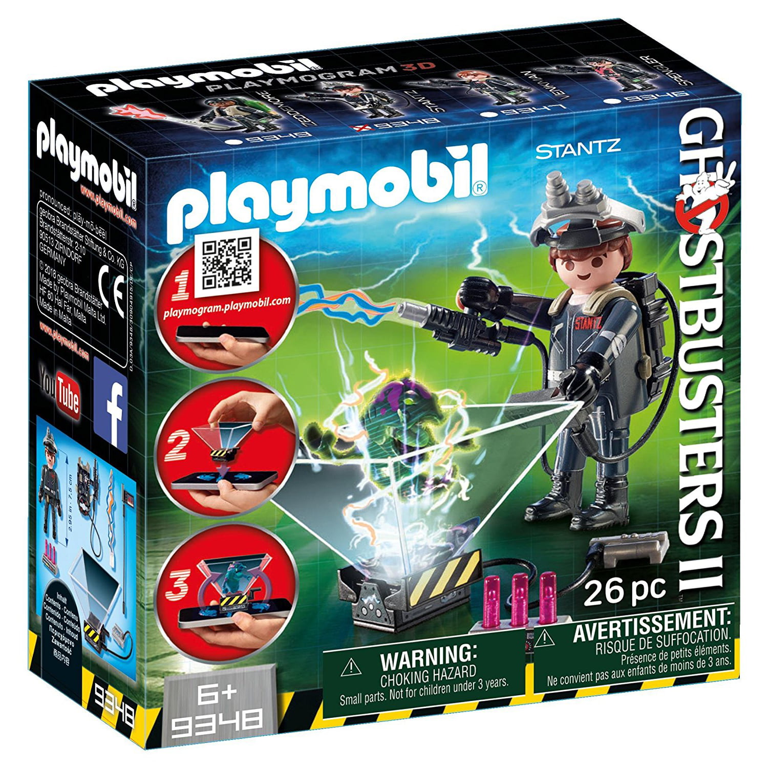 PLAYMOBIL - GHOSTBUSTERS - PLAYMOGRAM 3D - STANTZ - 9348