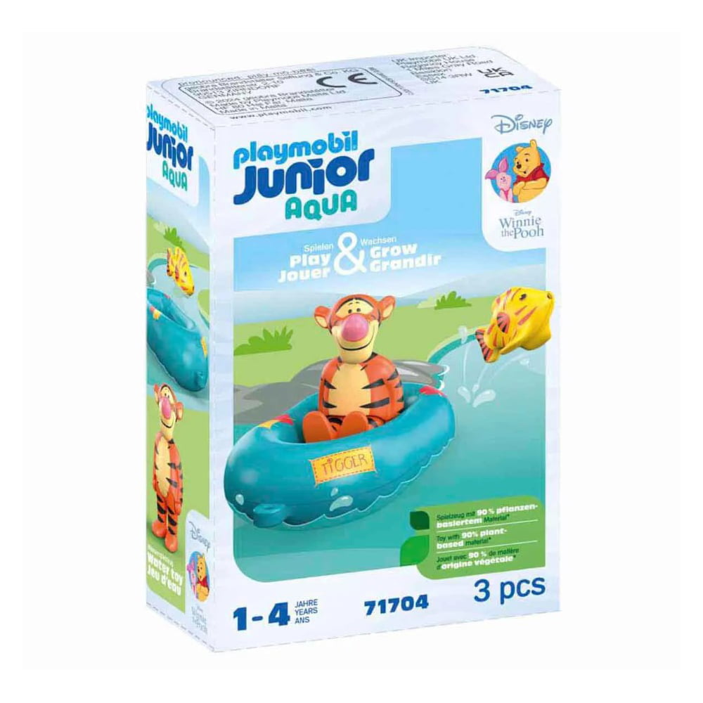 PLAYMOBIL - JUNIOR AQUA - TIGRÃO NO BOTE - 71704