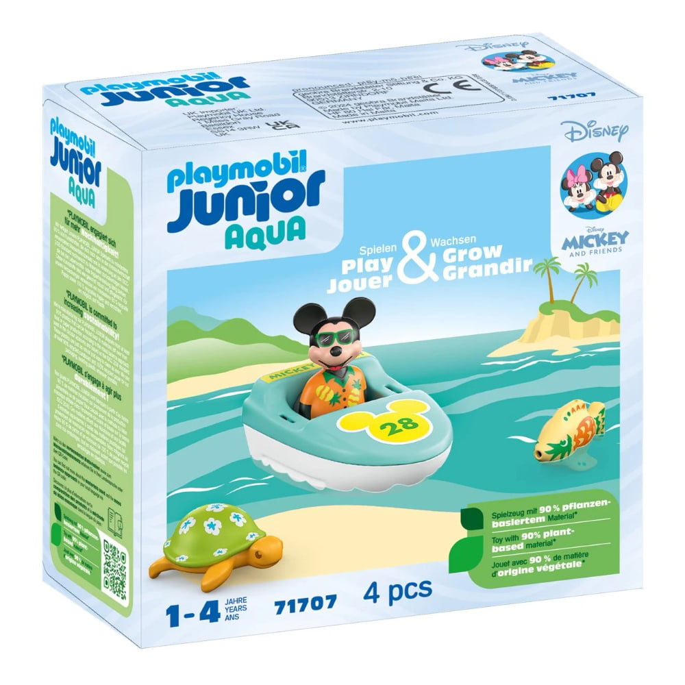 PLAYMOBIL - JUNIOR AQUA - TUOR DE BARCO COM O MICKEY - 71707