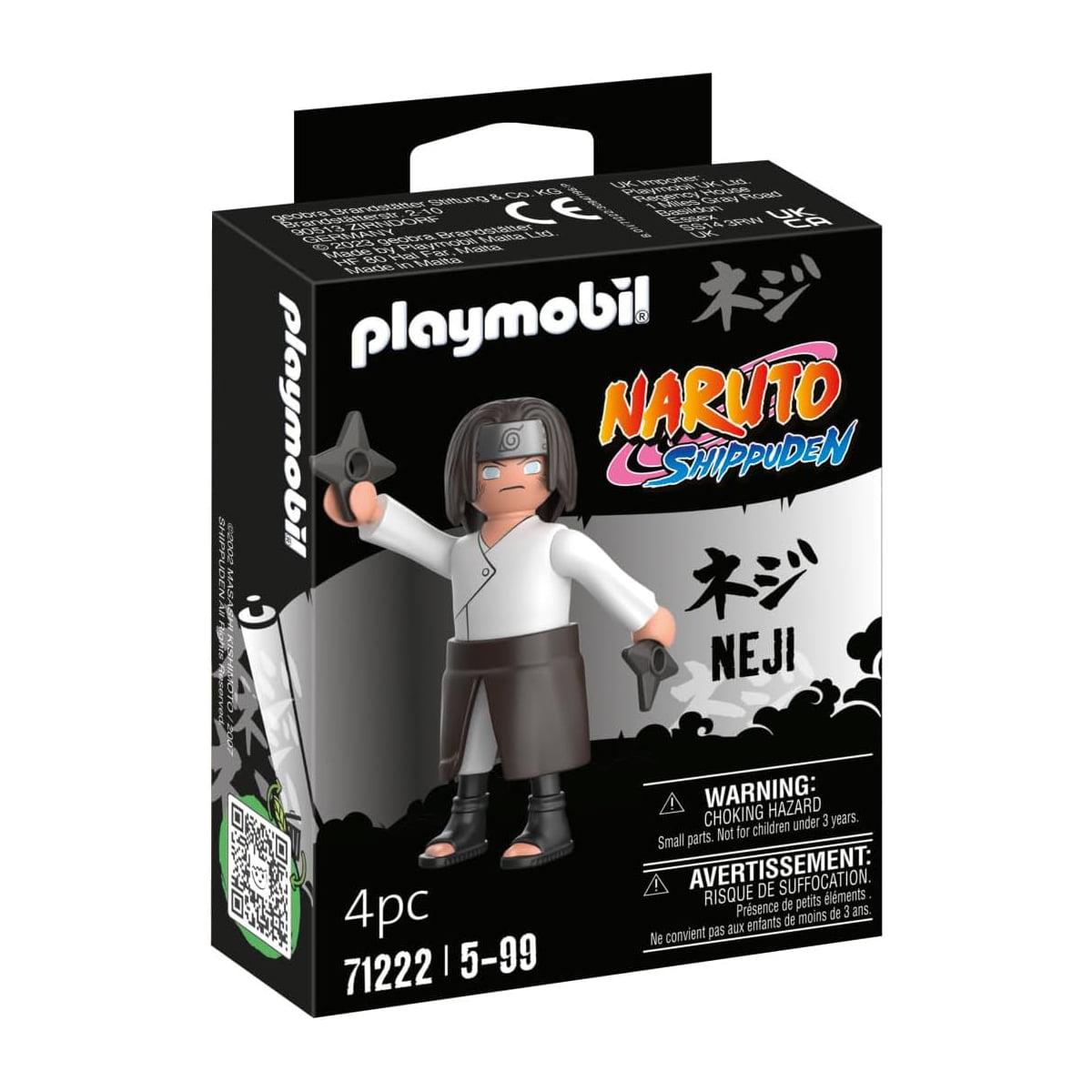 PLAYMOBIL - NARUTO SHIPPUDEN - NEJI - 71222