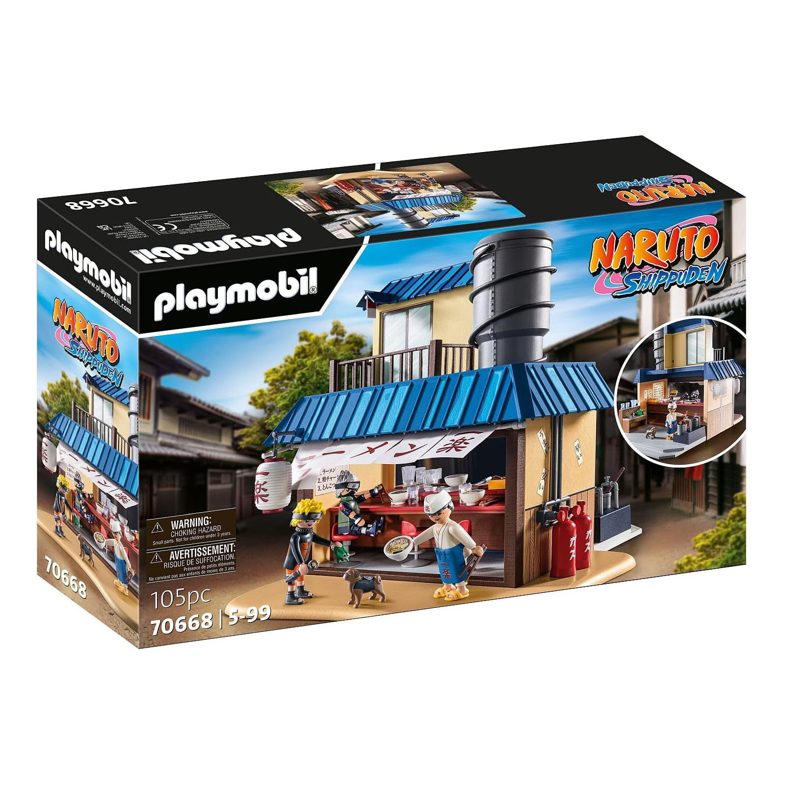 PLAYMOBIL - NARUTO SHIPPUDEN - RESTAURANTE ICHIRAKU RAMEN - 70668