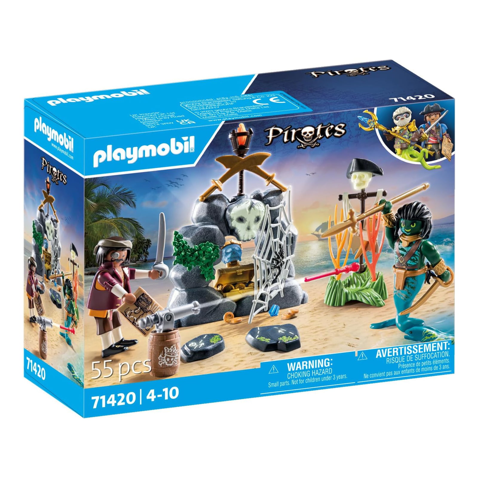 PLAYMOBIL - PIRATES - CAÇA AO TESOURO - 71420