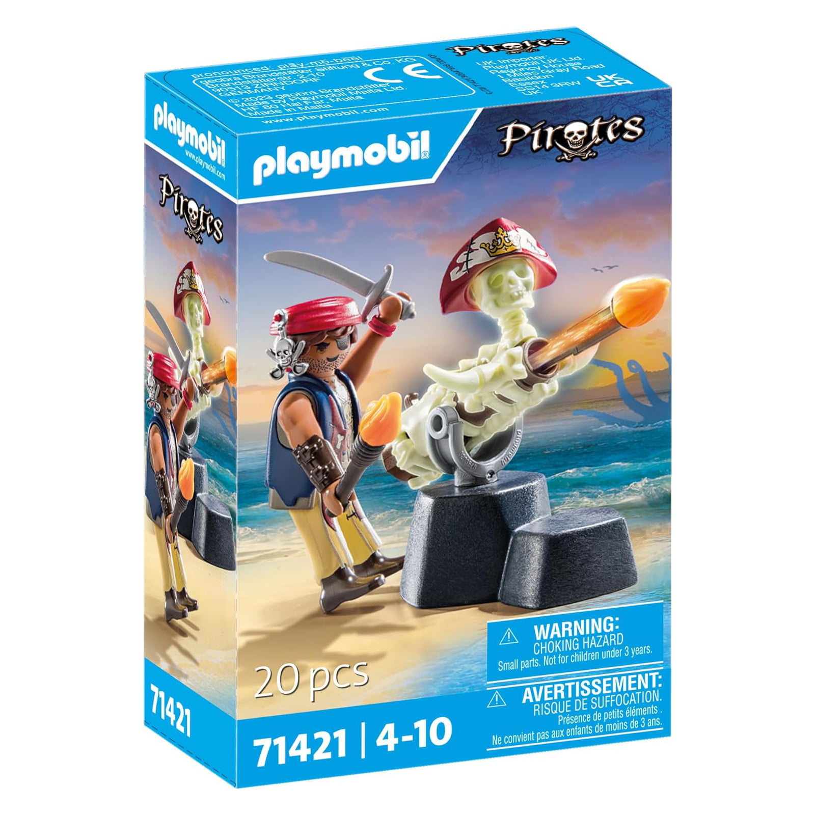 PLAYMOBIL - PIRATES - CANHÃO MASTER - 71421