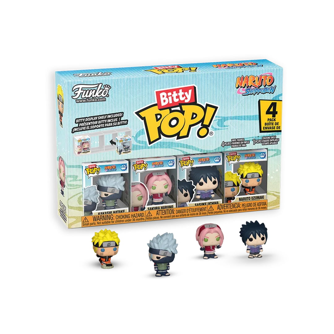 BITTY -   POP!  - NARUTO - KAKASHI - SAKURA - SASUKE - NARUTO 