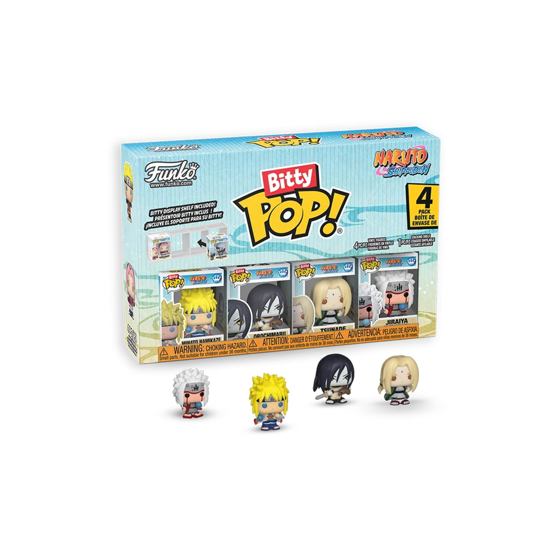 BITTY - POP! - NARUTO - NARUTO - TSUNADE - MINATO - OROCHIMARU - JIRAIYA