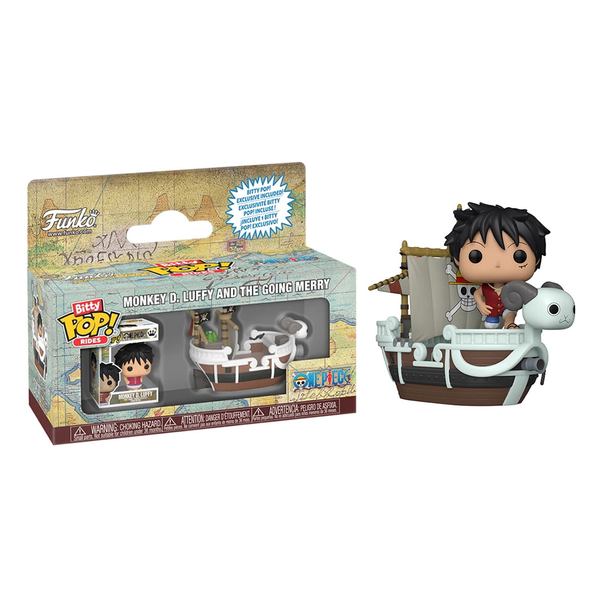 BITTY - POP! - ONIPIECE - MONKEY D. LUFFY