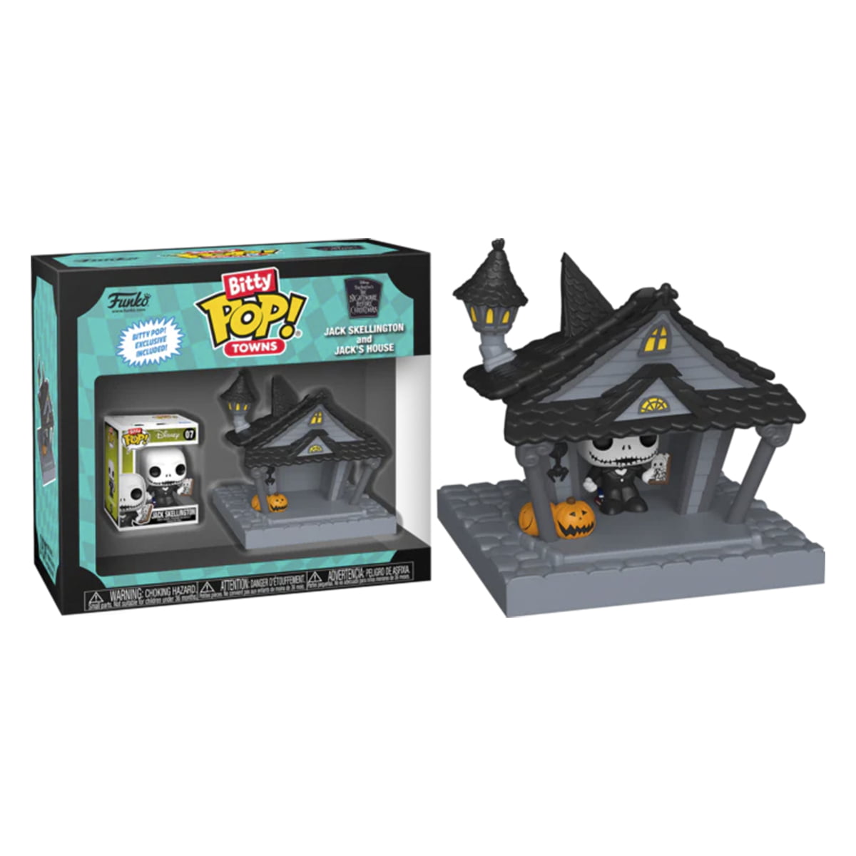 BITTY POP! TOWNS - JACK SKELLINGTON AND JACK'S HOUSE