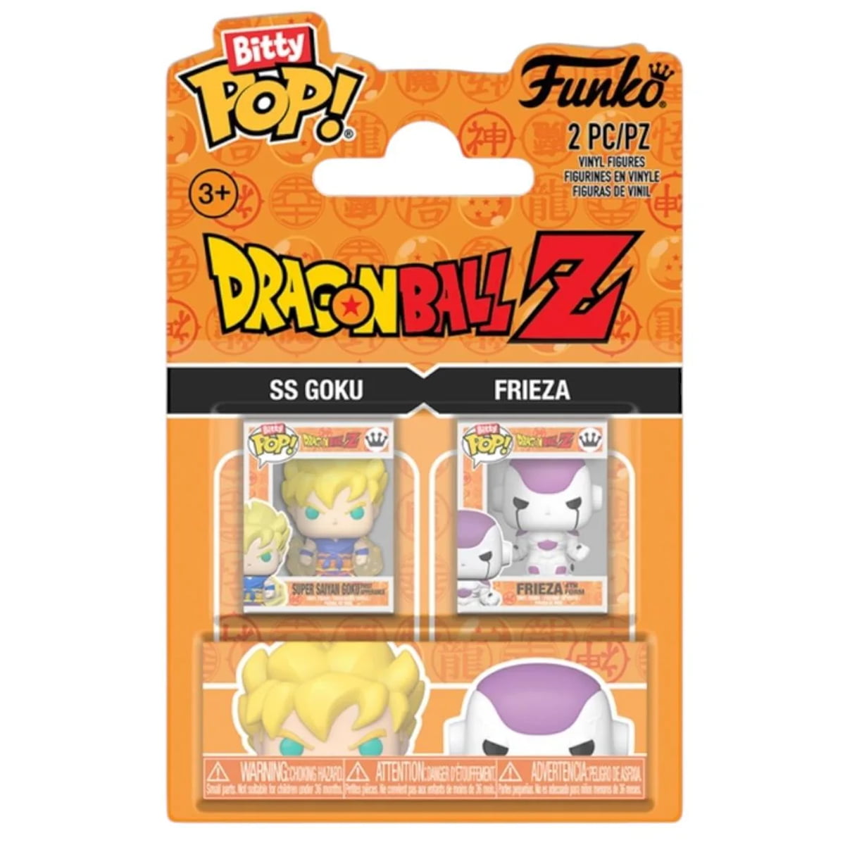 BITTY POP - DRAGONBALL Z -SUPER SAYAN GOKU - FRIEZA