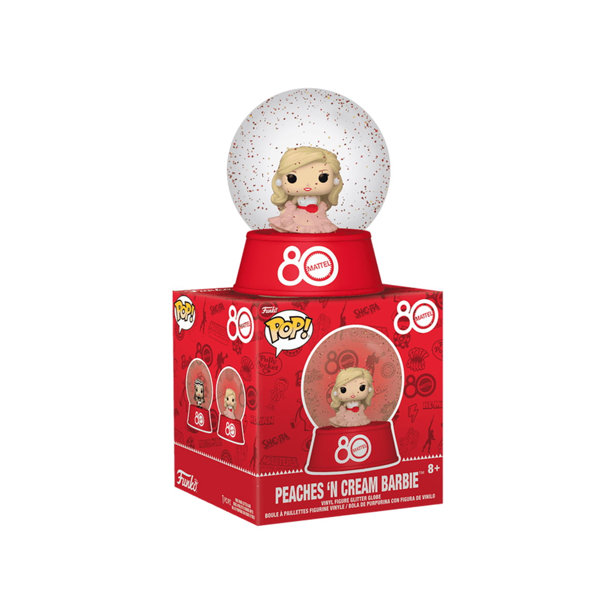 bitty pop  - matel 80 - peaches 'n cream barbie 