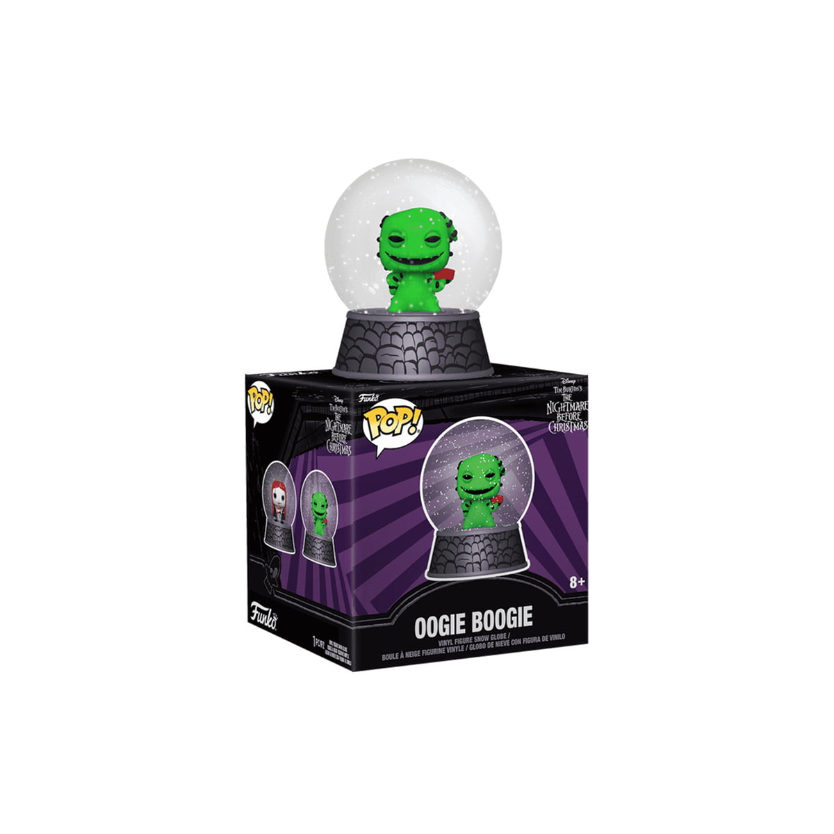 bitty pop  - matel 80 -  THE BURTON'S THE NIGHTMARE BEFORE CHISTMAS  - OOGIE BOOGIE