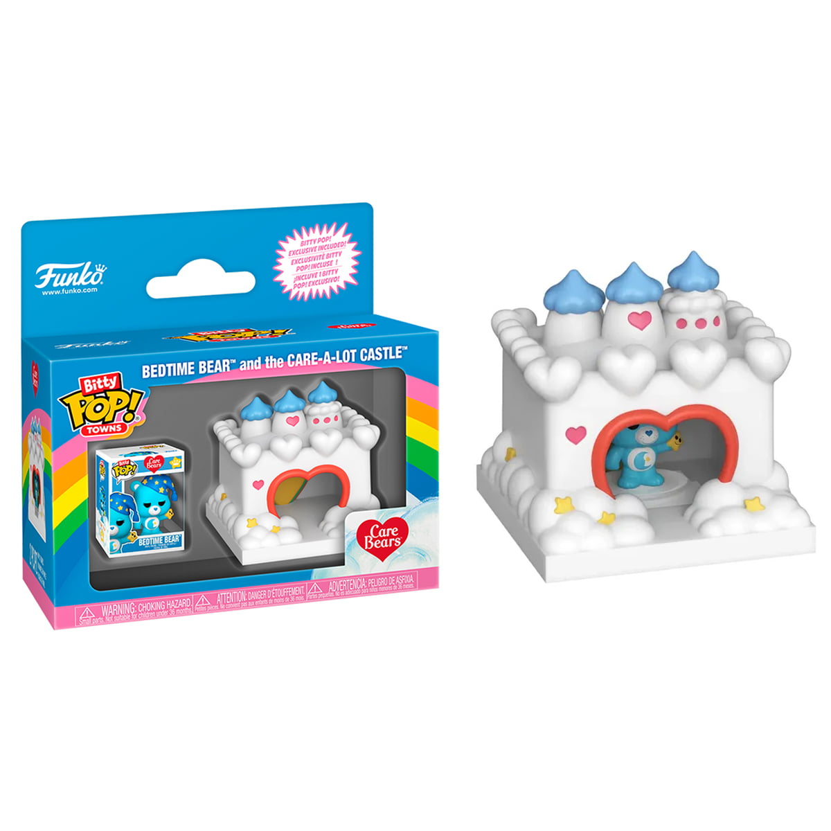 BITTY  POP! - URSINHOS CARIOSOS - URSO DORMINHOCO - CASTELO DE CARE LOTE