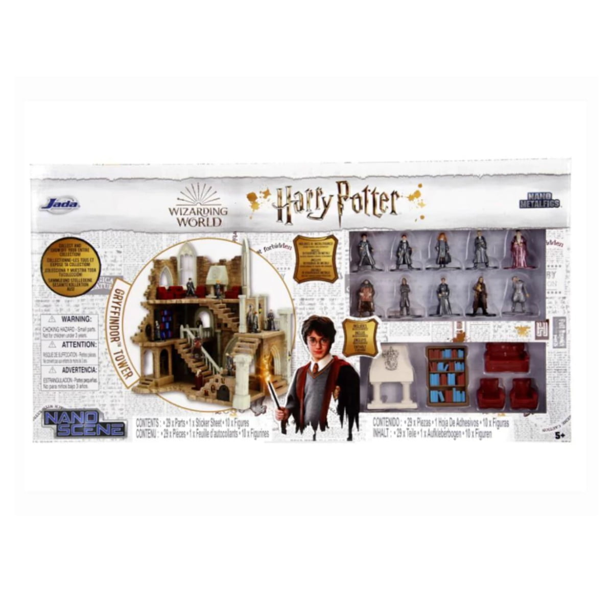 HARRY POTTER - ESCOLA DE MAGIA WOLRD - CONJUNTO DE MINIATURAS HARRY POTTER