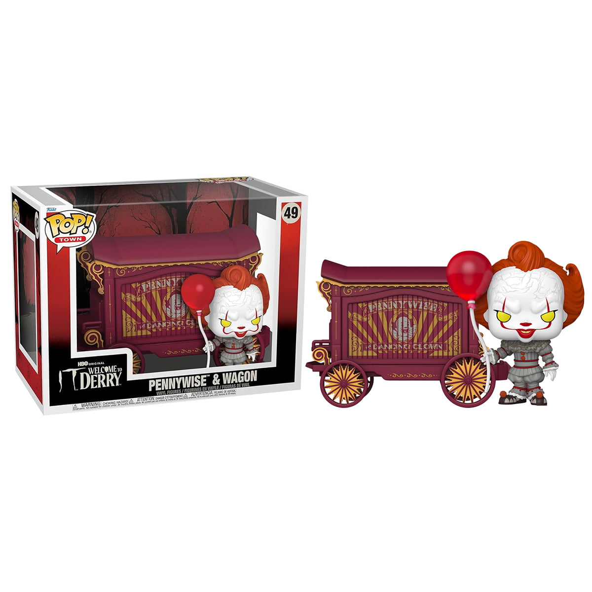 FUNKO POP! - IT - WELCOME TO DERRY - PENNYWISE & WAGON