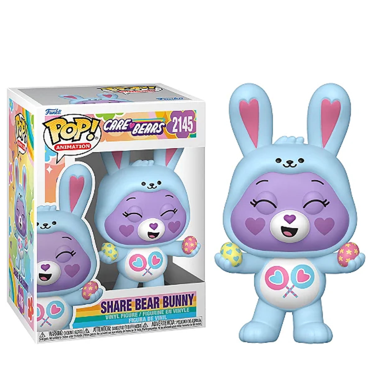 FUNKO POP! - URSINHOS - CARIOSOS - SHARE - BEAR - BUNNY
