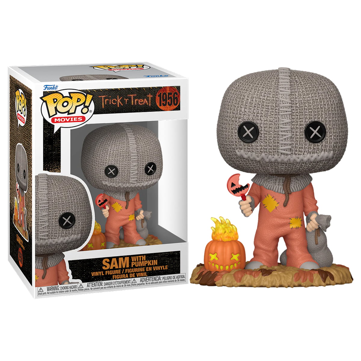 FUNKO POP! - TRICK'R TREAT - SAM WITH PUMPKIN
