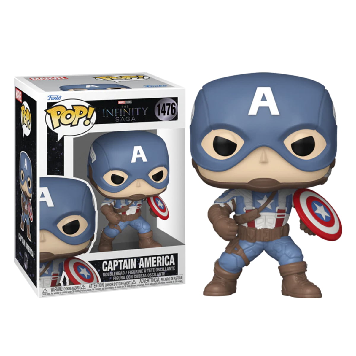 POP! FUNKO - A SAGA DO INFINITO - CAPITÃO AMÉRICA