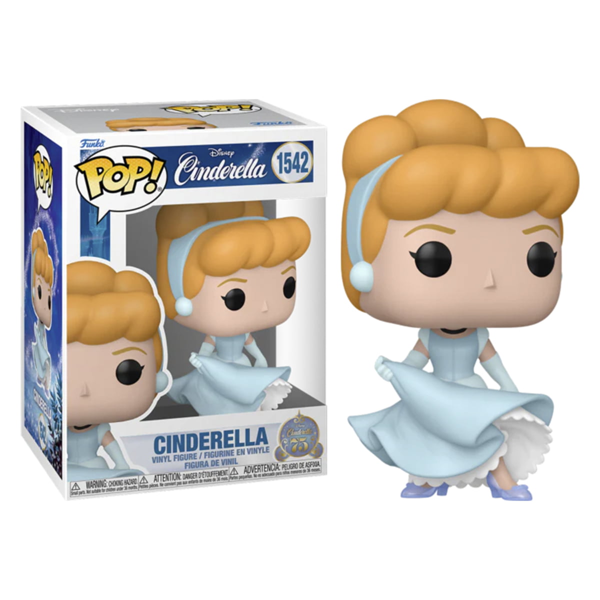 POP! FUNKO - CINDERELLA - 75 ANOS - CINDERELLA