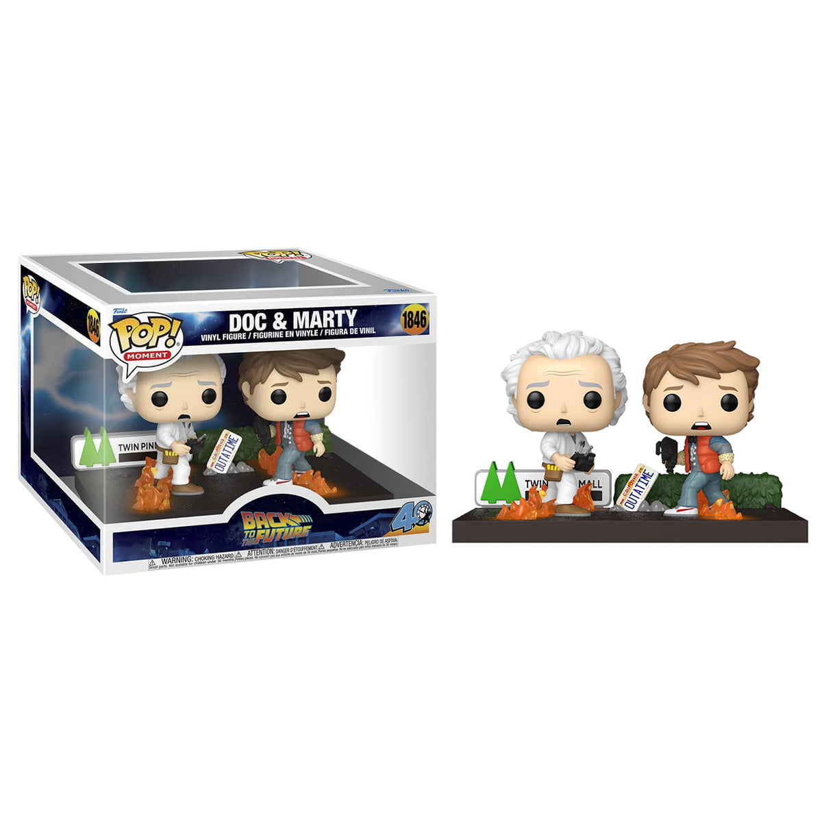 FUNKO POP!  - DE VOLTA PARA O FUTURO - DOC & MARTY