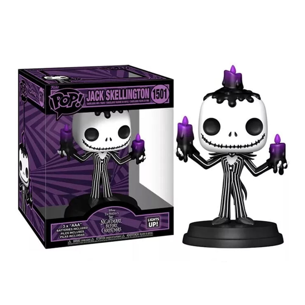 POP! FUNKO - DISNEY - JACK SKELLINGTON HALLOWEEN COM LED