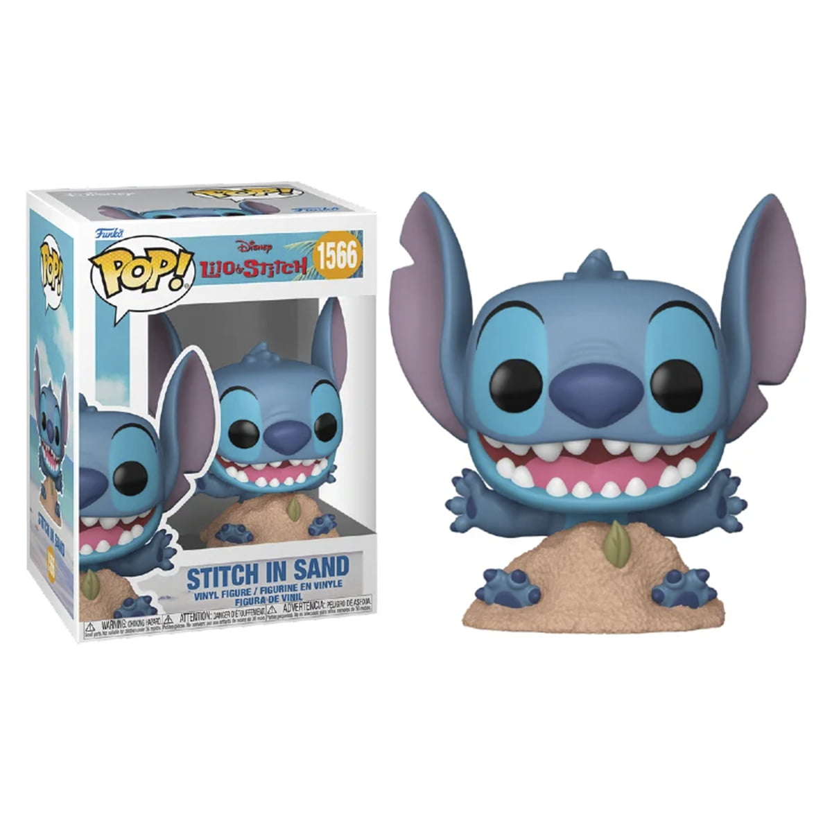 POP! FUNKO - LILO & STITCH - STITCH NA AREIA