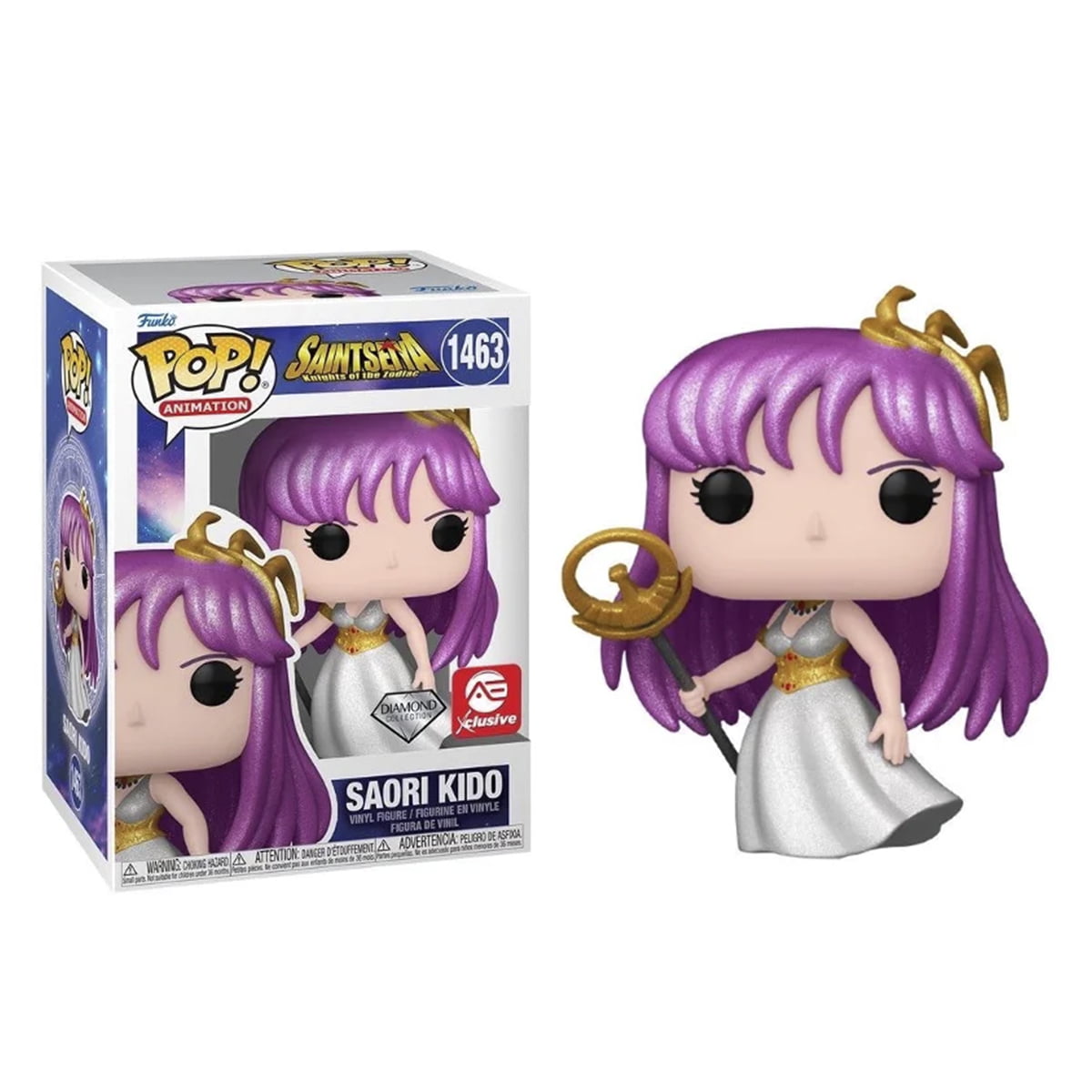POP! FUNKO - OS CAVALEIROS DO ZODÍACO - SAORI KIDO - XCLUSIVE