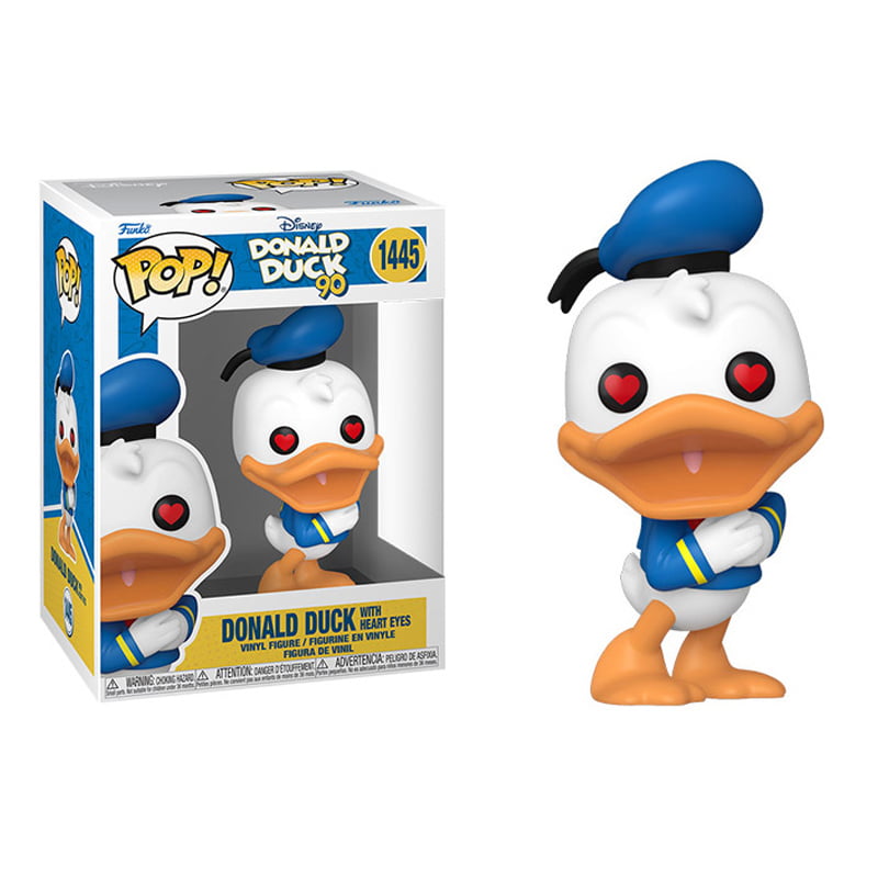 POP! FUNKO - PATO DONALD - COM CORAÇÃO NOS OLHOS 