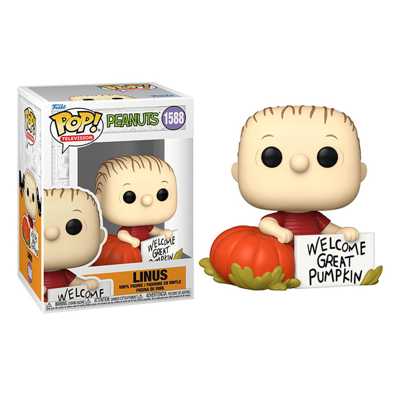 POP! FUNKO - PENANUTS - LINUS COM ABÓBORA - HALLOWEEN