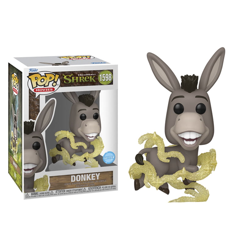 POP! FUNKO - SHREK - BURRO - GLITTER