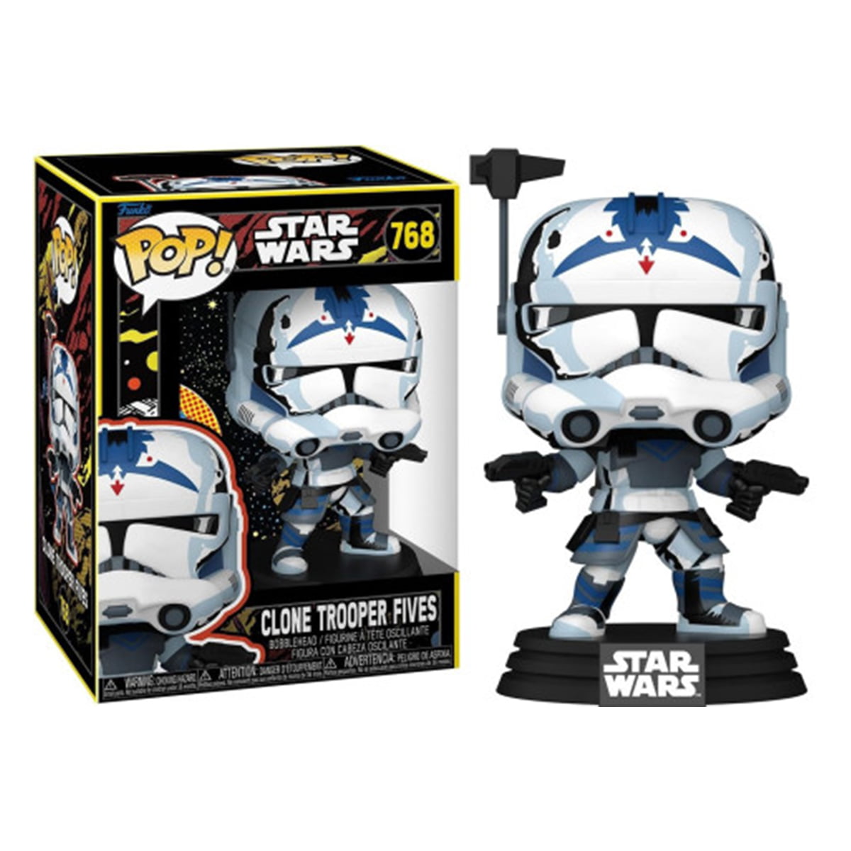 POP! FUNKO - STAR WARS - CLONE TROOPER FIVES