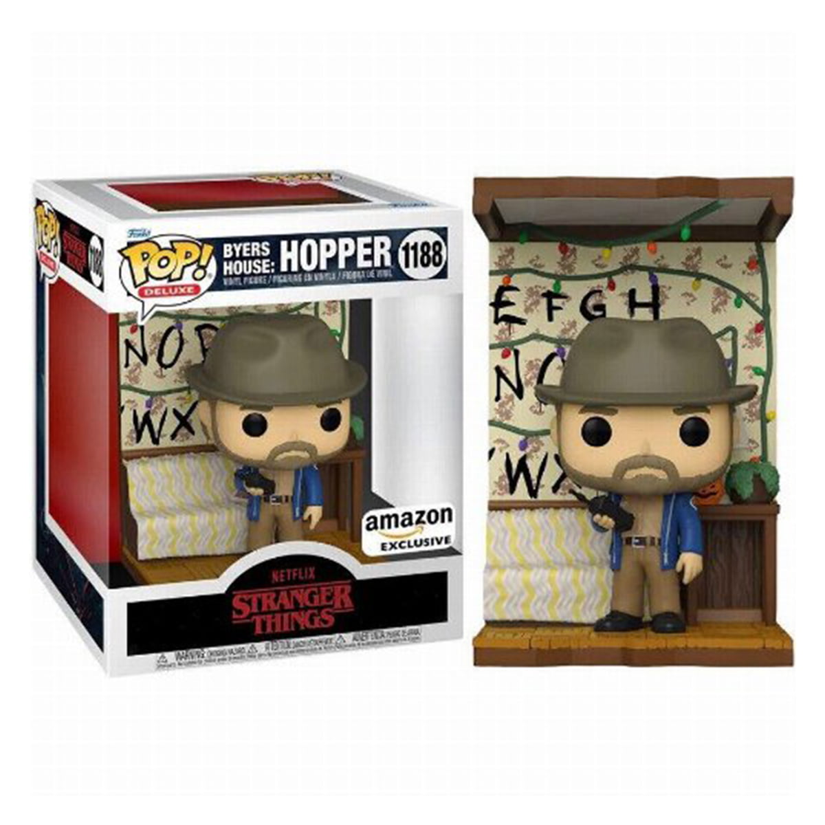 POP! FUNKO - STRANGER THINGS - BYERS HOUSE: HOPPER