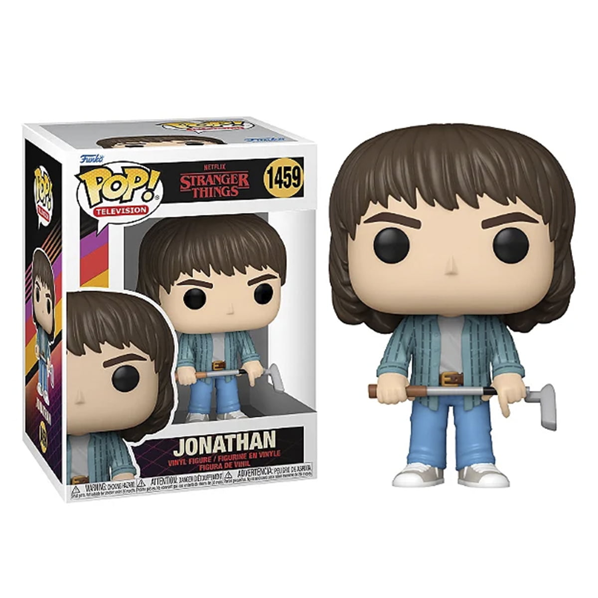 POP! FUNKO - STRANGER THINGS - JONATHAN COM TACO DE GOLF