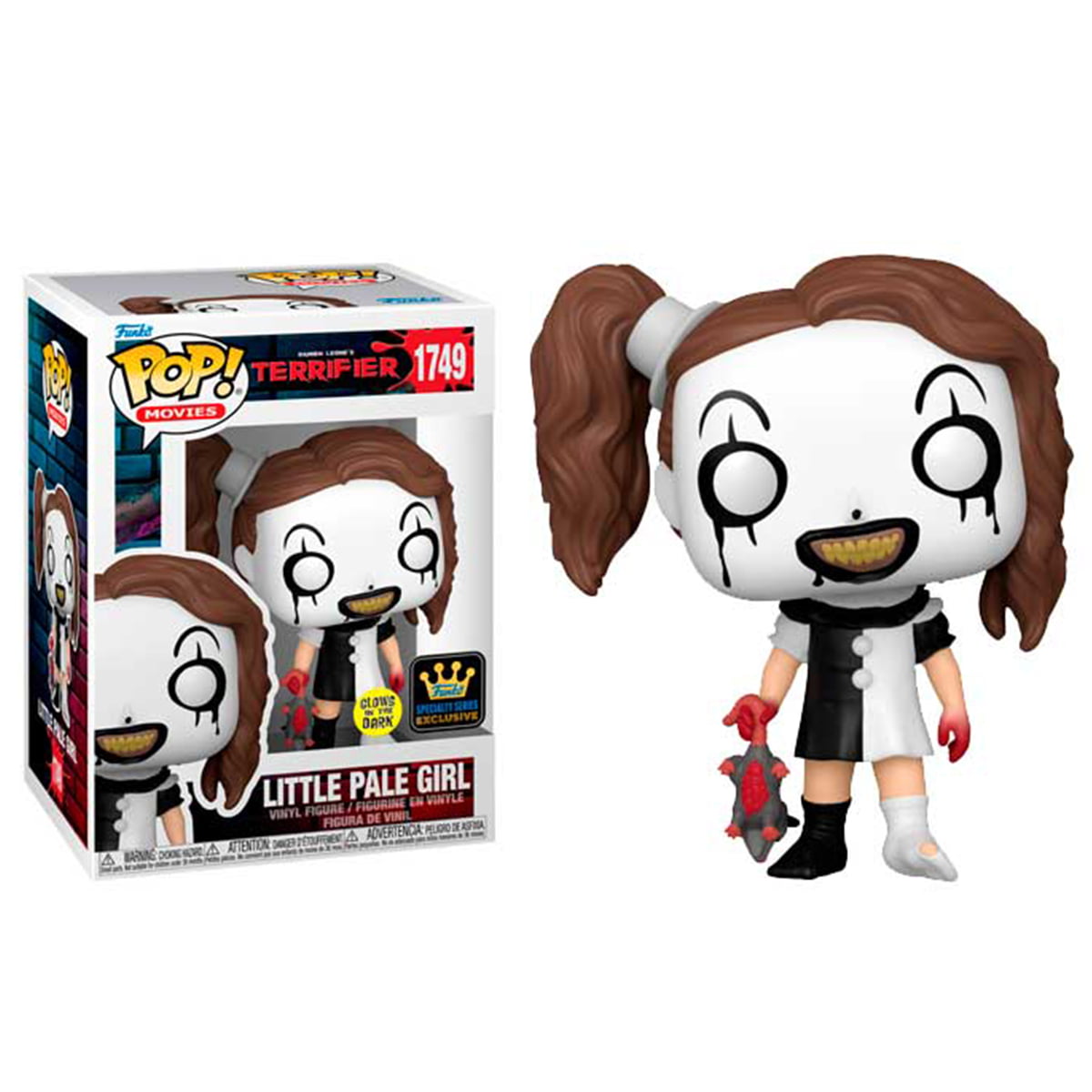 POP! FUNKO - TERRIFIER - LITTLE PALE GIRL - GLOW IN THE DARK