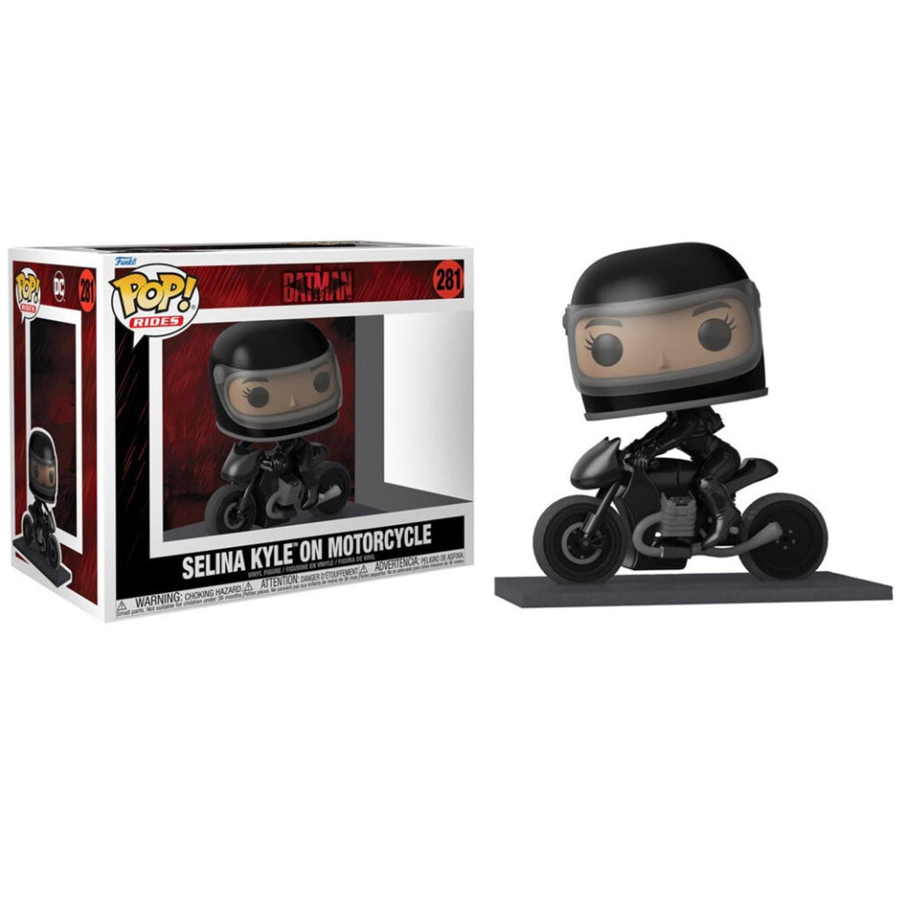 POP! FUNKO - THE BATMAN - SELINA KYLE ON MOTORCYCLE