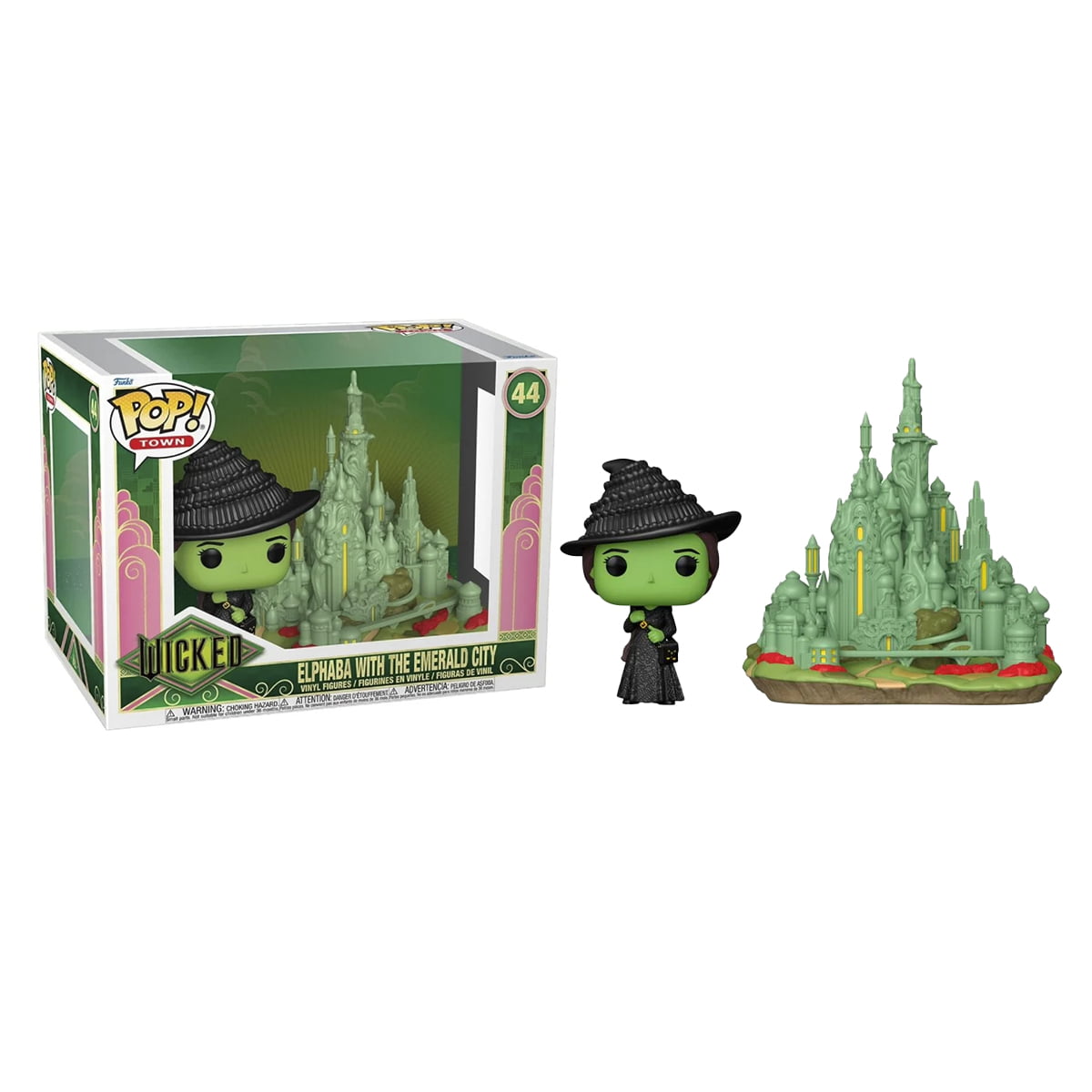 POP! FUNKO - WICKED - ELPHABA E A CIDADE DAS ESMERALDAS