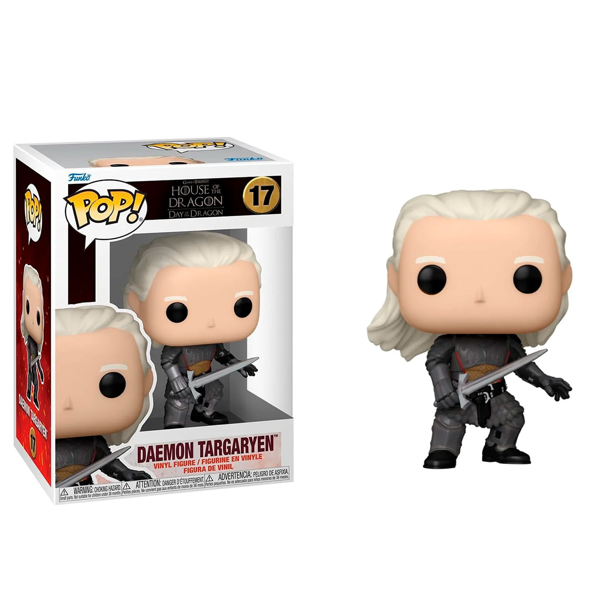 POP! FUNKO - A - CASA - DRAGÃO - DAEMON - TARGARYEN