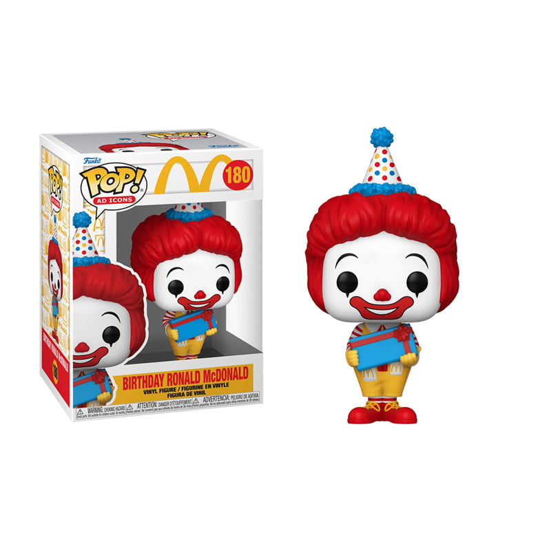 POP! FUNKO - MC DONALDS - RONALD MCDONALD (ANIVERSÁRIO)