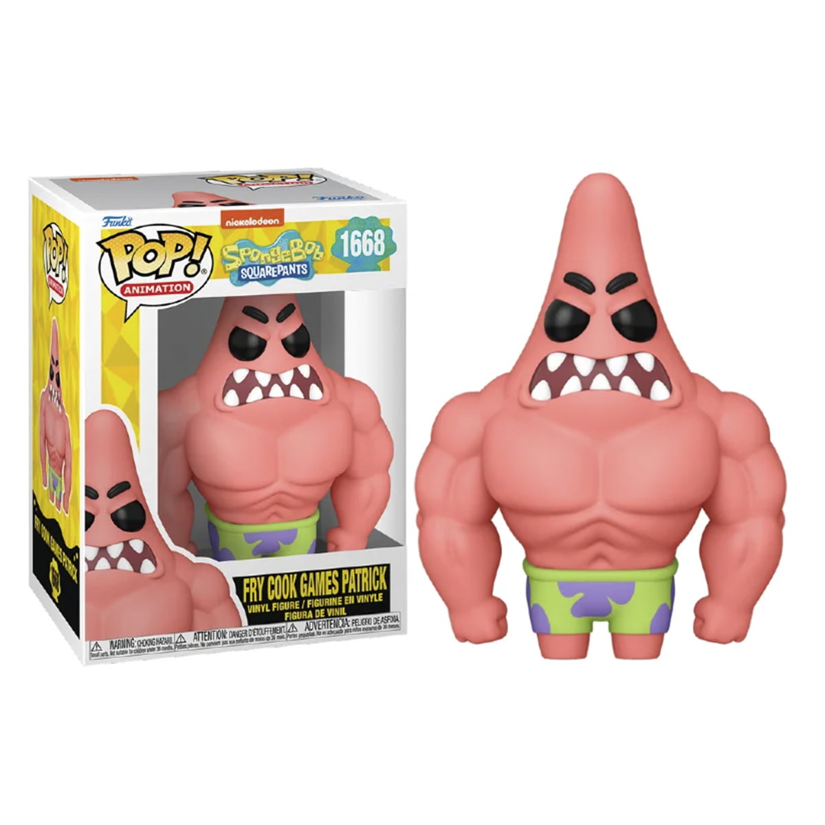 POP! FUNKO - BOB ESPONJA - FRY COOK GAMES PATRICK