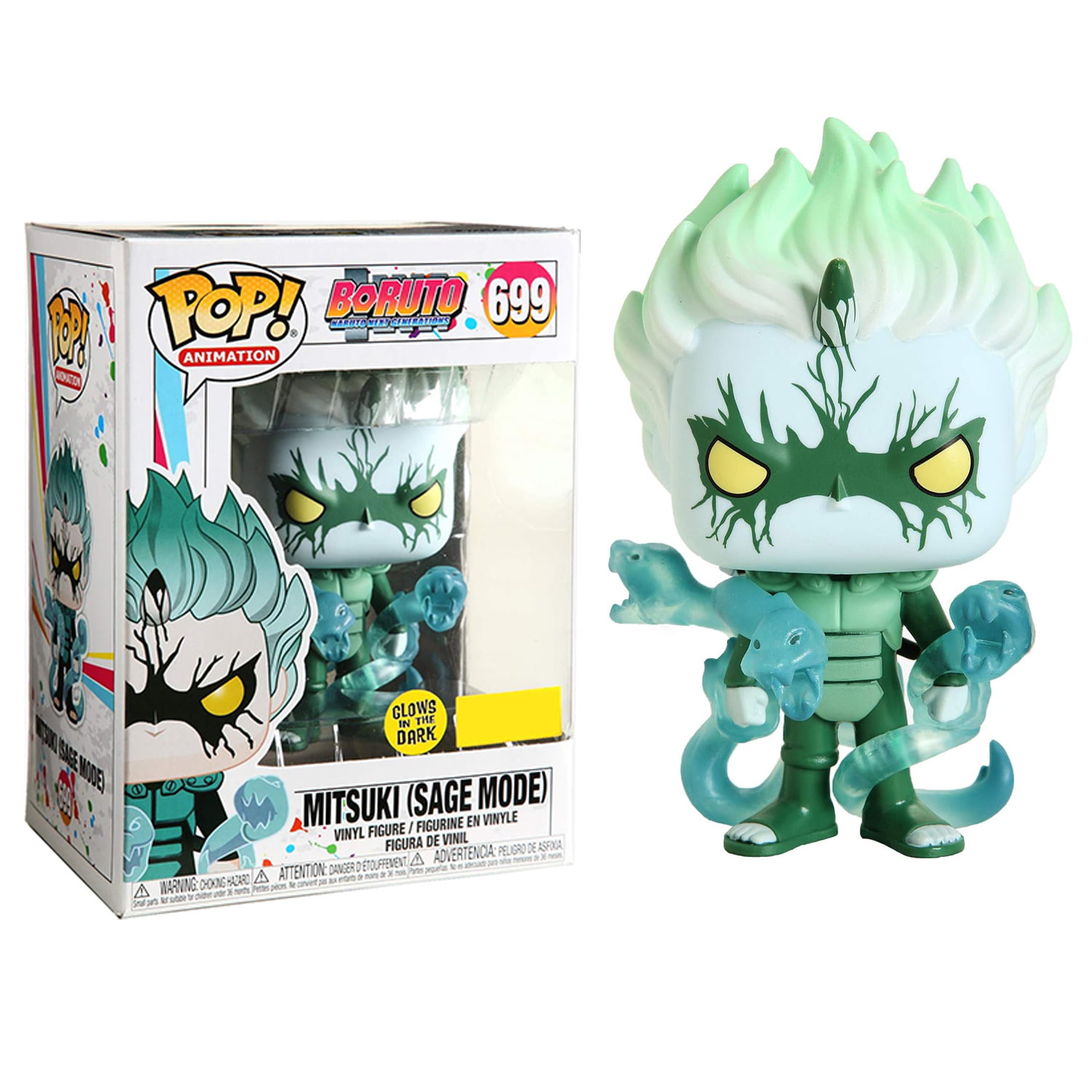 POP! FUNKO - BORUTO - MITSUKI (SAGE MODE) BRILHA NO ESCURO