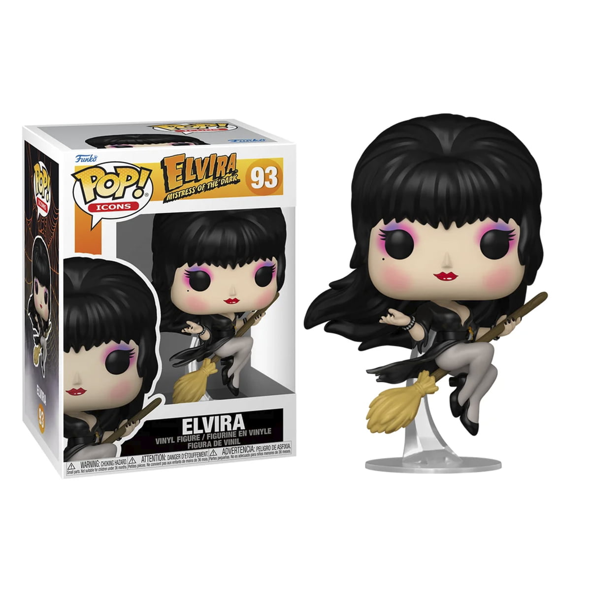 POP! FUNKO - ELVIRA - ELVIRA COM VASSOURA