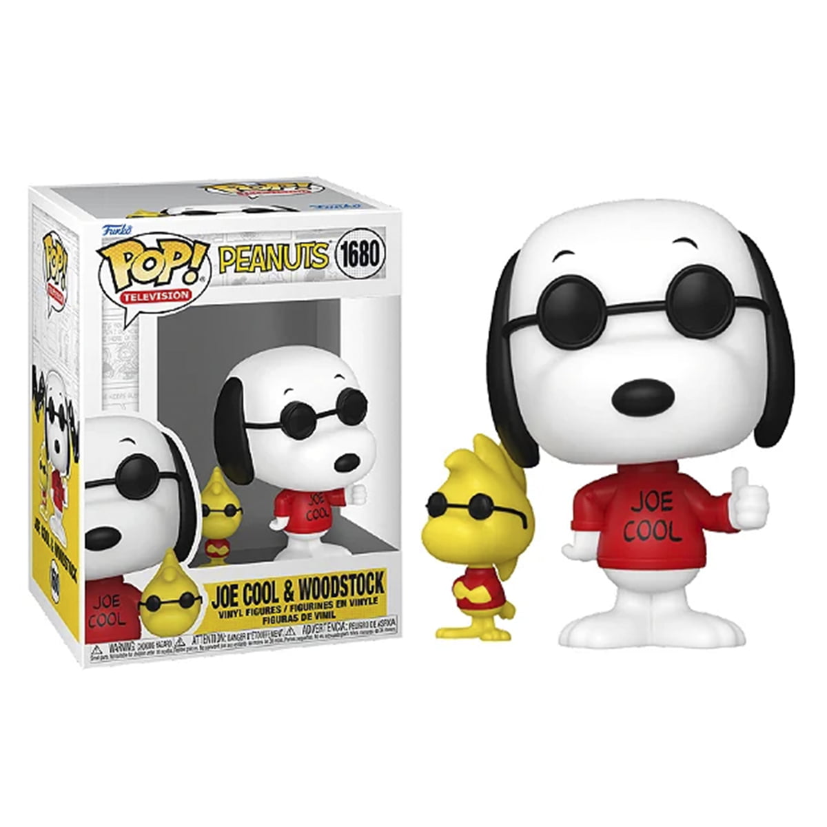 POP! FUNKO - PEANUTS - SNOOPY JOE COOL & WOODSTOCK