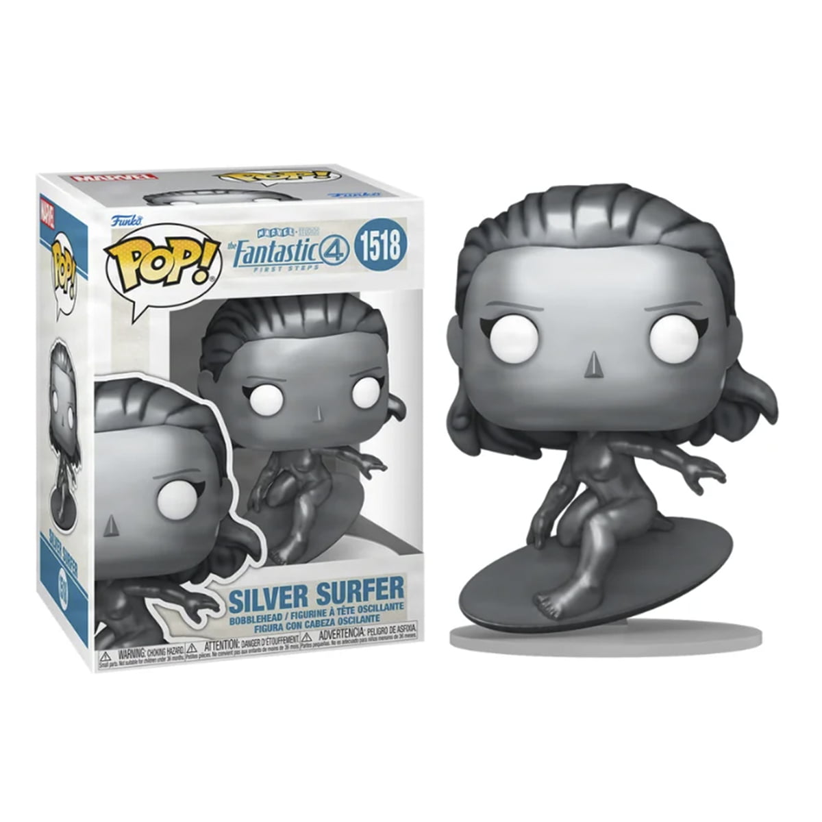 POP! FUNKO - QUARTETO FANTÁSTICO - SURFISTA PRATEADA